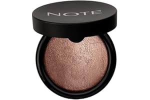NOTE COSMETICS NOTE COSMÉTIQUE - Baked Blusher | Fard à Joues Illuminateur de Teint | Blush Effet Bonne Mine & Naturel | Hydratant et Apaisant | Résistant, Tenue Longue Durée (Deeply Bronze)