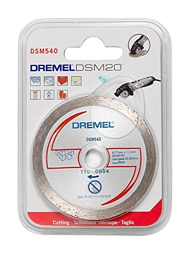 Dremel Fliesen-Diamant-Trennscheibe DSM540, 77 mm - 4