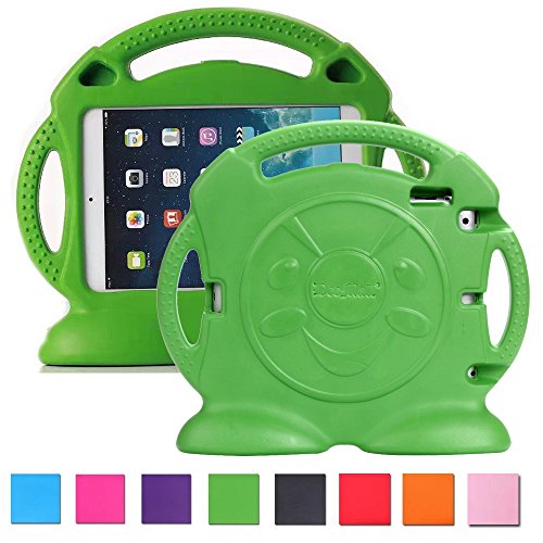 iPad 2/3/4 Schale, iPad 2/3/4 Cover, DeeMall Shock Proof Convertible Handle mit Kickstand Kinder freundliches Schutz Fall for Apple iPad 2 iPad 3 iPad 4 Tablet - Thomas Green