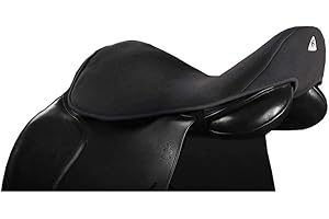 Acavallo - Almohadilla para sillín (Gel), Color Negro