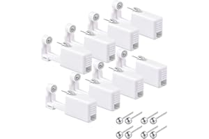 Vegena 8pcs Painless Ear Piercing Kit Disposable Safety Asepsis Piercing Gun Tool with 8 Pieces Built-in Ear Studs, Alcohol Pads (Silver Ball)