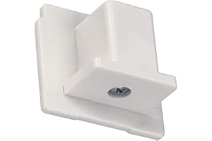SLV EUTRAC end Cap for 3-Phase Track/White
