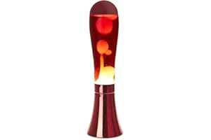 Balvi Lámpara Lava Magma Color Rojo lámpara de Lava Original y Divertida Moderno Elemento de decoraci
