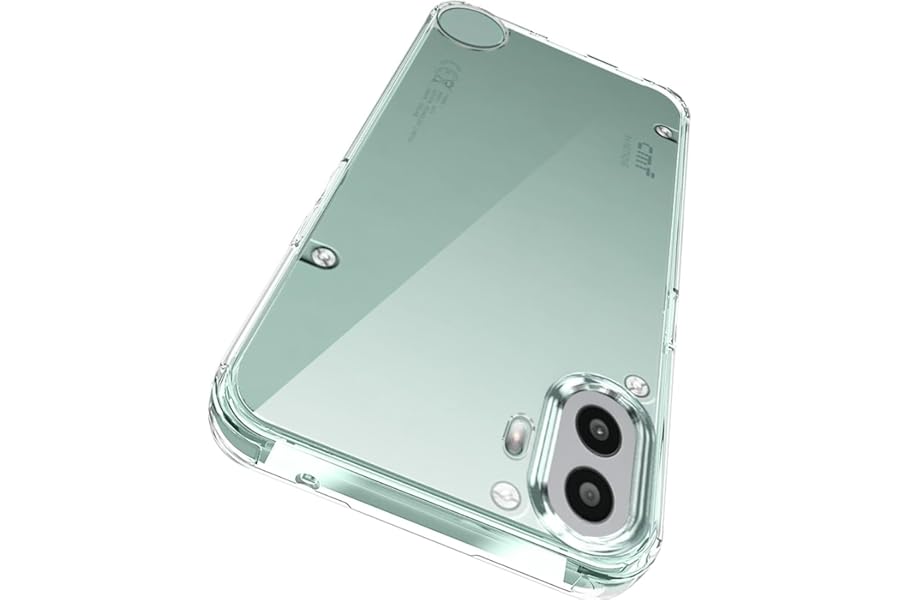 TheGiftKart Ultra-Hybrid Crystal Clear Back Case Cover for Nothing CMF Phone 1 5G | Shockproof Design | Hard Back Cover Case