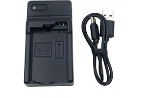 KOVEN PSP batteriladdare, typ C snabbladdning med indikatorljus, batteriladdarersättning för PSP3000 2000 1000