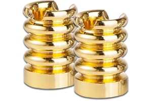 COUMO 2 x Gluttöter | Industrial Design | Offen | Material: Metall | Farbe: Gold | Glutlöscher Glutkiller