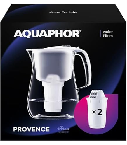 Aquaphor A5H Originele vervangingsfilterpatronen voor filterkruimen, set van 4 stuks, voor hard water