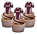 Produktbild Euro 2016 Ungarn Fußball Shirt – essbar Stand-up Cup Cake Topper (Pack von 12)