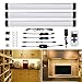 Produktbild B-right 3er Pack Dimmbar LED Unterbauleuchte, Küchenlampen mit Fernbedienung, 4 Watt *3 Insgesamt 12 Watt, 12 V DC, 100-240V AC 900lm, Warmweiß, 3000K, 120° Abstrahlwinkel, LED Lichtleiste, Schrankleuchten, Vitrinenbeleuchtung. Drei-Jahre-Garantie