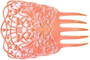 DISBACANAL Peineta flamenca mediana - Blanco