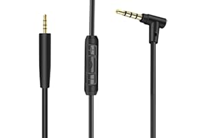 Conambo Ersatz Audiokabel für Bose 2,5mm Klinke auf 3,5 mm Kabel,Kopfhörer Klinkenkabel Kompatibel mit Bose JBL AKG,Bose Kopfhörerkabel für Bose QC 45 / QC35 II / QC35 / QC25 / OE2 / 700-1.2m/4FT