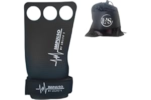 LOLIT@'S® Strade per crossfit, fibra di carbonio, impugnature 3H, crossFit unisex con borsa traspirante. Strada Allenamento Calistenia, Sollevamento, Box.