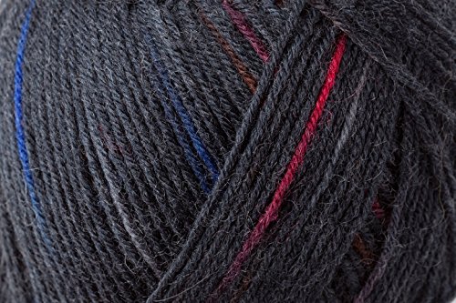 Regia 9801269-05097 Handstrickgarn, Wolle, spot graphit - 2