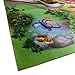 casa pura Double Sided Children's Play Mat | Pirate Island + Castle Design | 2 sizes available - 75x100cm