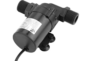 24V DC mini vattenpump borstlös dränkbar vattenpump för solvattenberedare låg ljudnivå