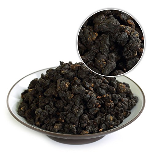 GOARTEATaiwan Black Oolong Tea Loose Leaf 50g / 1.76oz Premium Grade Taiwan Black Tea - Honey Flavour Taiwan Oolong Tea - High Mountain Oolong Tea - Guifei Oolong Black Tea