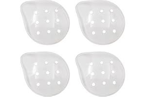 JUNFEIXUAN 2pairs 9-Hole Plastic Eye Patches, Breathable And Comfortable, Eye Protection, Suitable For Children, Adults