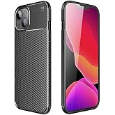 Spia Apple iPhone 13 Mini Case Black Carbon Silicone Original Flexible Thin Improved Durable Anti-Shock Protector New