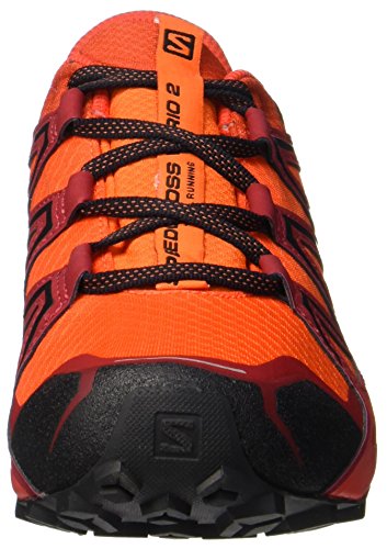 Ganga Salomon Speedcross Vario 2 GTX Calzado de trail running Hombre,
Naranja (Scarlet Ibis/Fiery Red/Black), 41 1/3 EU Especial
