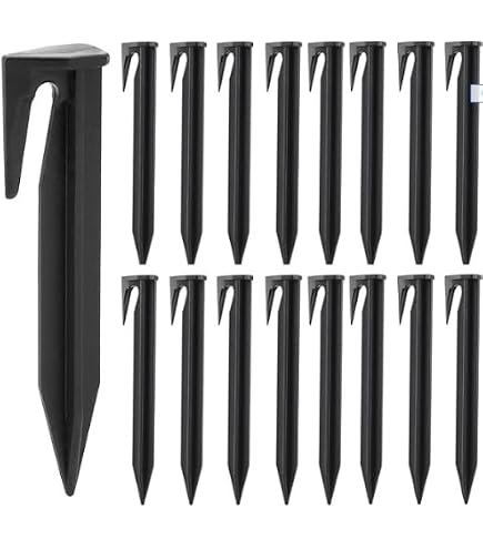 Qcdou 100 Piquets Pour Fil Robot Tondeuse - Clous De Sol Universels 8,5 Cm - Compatible Gardena, Husqvarna
