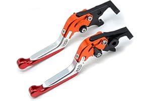 YANG HUA Leve per freno e frizione, pieghevoli e regolabili, lavorazione a CNC, per Honda CB599 / CB600 Hornet 1998-2006.