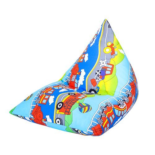 Transport Pyramid Shaped Fun Children's Filled Bean Bag
