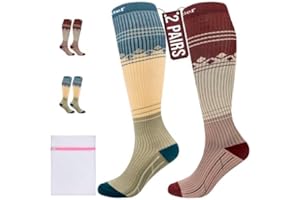 360 RELIEF Compression Socks for Women & Men - 15-20 mmHg Travel Flight Socks – Graduated Support - Ideal for Running, Cycling & during Maternity - with Laundry Bag