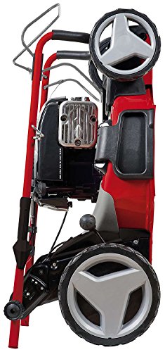Einhell Benzin Rasenmäher GE-PM 53 S HW B&S (2,3 kW, 150 cm³, Schnittbreite 53 cm, Schnitthöhenverstellung 6-fach 25-70 mm, 80 L, Highwheeler) - 2