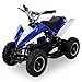 Produktbild Mini Elektro Kinder Racer 800 Watt ATV Pocket Quad (blau)