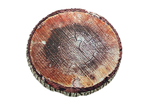 Baumstamm-Sitzkissen Dekokissen Stuhlkissen Zierkissen - Größe: ca. 40 x 4 cm - Motiv 2