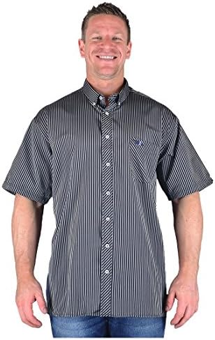 Big Mens Black Three Before Eight Rufus S/S Shirt 2xl 3xl 4xl 5xl , Size : 5XL