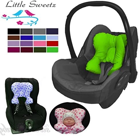 Little Sweetz Multi Support Cosy Soft Maxi/Relaxing Seat Liner * * * BABY PILLOW WITH Recess for Pram/Pushchair e.g. Maxi Cosi/Römer King, cots, Nursing Cushion)
