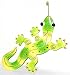 Produktbild Salamander Gecko Eidechse margouillat Schmiedeeisen Deko Metall Wandtattoo 17 cm grün
