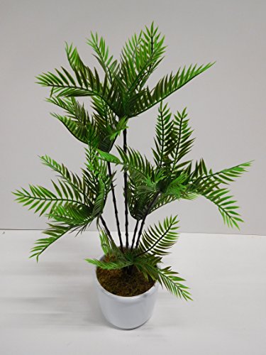 Palme Kunstpflanze Dekopalme Dekopflanze H 60 cm SF-24375 getopft F70