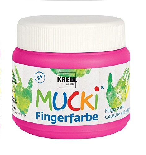 Mucki 23106 Fingerfarbe, 150 ml, rosa