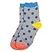 Produktbild JOE COOL Socks cotton spotty dotty grey & blue