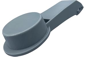 B0CRS4NKWJ Bouton Pression de Remplacement pour Sodastream - Compatible avec Fuzzi, Easy, Spirit - Installation Rapide, Matériau Durable (Gris)