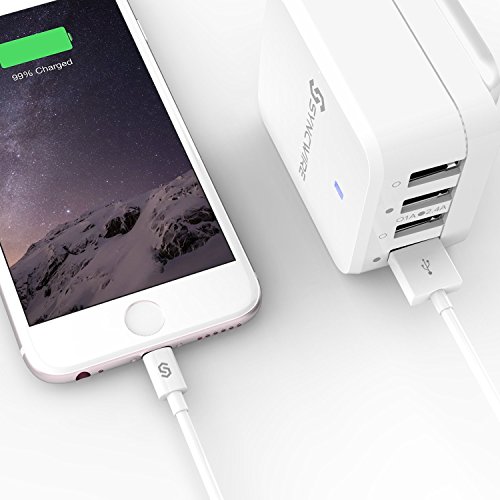 Syncwire C ble iPhone Chargeur iPhone - MFI Certifi Apple C ble Lightning vers USB p - 1M Blanc reviews Syncwire C ble iPhone Chargeur iPhone - MFI Certifi Apple C ble Lightning vers USB p - 1M Blanc