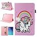 Produktbild Dingtao-EU T580 Hülle, T585 Hülle, Galaxy Tab A6 10.1 Zoll 2016 Tablet Hülle, Bunte Muster PU Leather Folio Smart Cover Hülle Tasche für Samsung Galaxy Tab A6 10.1 Zoll SM-T580 / SM-T585