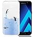Produktbild ISENPENK Tasche Neu Für Samsung Galaxy A5(2017)/A520F/A5(2017) Duos Hülle Silikon Muster Tiere [Pinguin Sea],Samsung Galaxy A5(2017)/A520F/A5(2017) Duos 5,2-Zoll Hülle Silikon Transparent Durchsichtig Case Anti-Scratches wasserdicht Schutzhülle