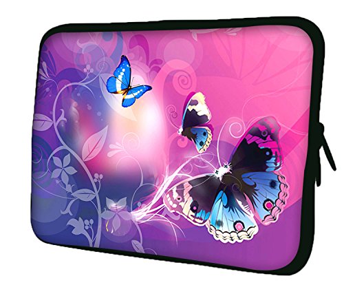 LUXBURG 8 – 17,3 Zoll Notebooktasche Laptoptasche Tasche aus Neopren Schutzhülle Sleeve für Laptop / Notebook Tablet Plus Free Mouspad! Für Apple, Acer, Chromebook, Dell, HP, Lenovo, Samsung Laptop - 2