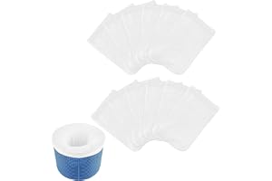 OFFCUP Pool Skimmer Socks, 20 st Pool Skimmer Socks, Pool Skimmer Socks, Pool Filter Socks, Pool Skimmer Filter för att ta bo