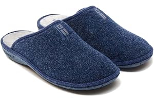 N NORDIKAS NORDIKAS - Zapatillas de Casa de Fieltro para Hombre Tirol Boreal - Zapatillas Nordikas Suaves y Cómodas - Pantunflas Antideslizantes Hechas en España - Calzado de Hogar Cálido y Ligero