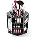 Produktbild MyBeautyworld24 Make Up Kosmetik Box Kosmetikständer 360 Grad Drehbar Organizer Sortierkasten für Aufbewahrung von Kosmetik Make-Up- Ständer in der Farbe schwarz