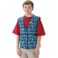 Tumble Forms 2 Weighted Vests, Secure Pocket Weights to Calm & Focus Children Senses with SID or ADHD, Large, Patterned, 8 Pockets