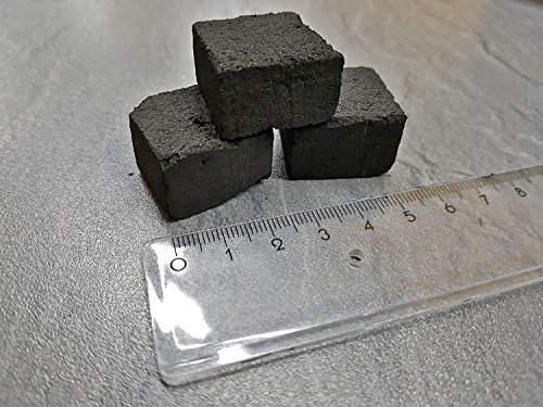 TOM COCOCHA Kokosnusskohle 3kg gelb 25x25x15mm - 4