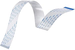 AKUYAO AWM 20624 80C 60V VW-1 FFC Cavo piatto flessibile 0,5 mm, larghezza 20,5 mm, lunghezza 200 mm, 40 pin (i pin sono sul lato invertito)