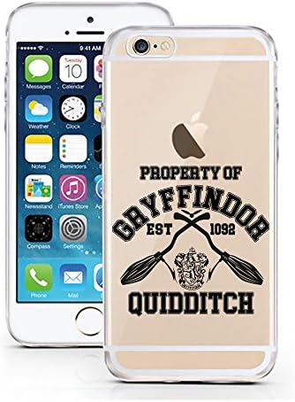iPhone 6 6S Case by licaso® for the iPhone 6 6S TPU Case Property of Gryffindor Harry Potter Quidditch Clear Protective Cover iphone6 Mobile Phone Sleeve Bumper (Property of Gryffindor)