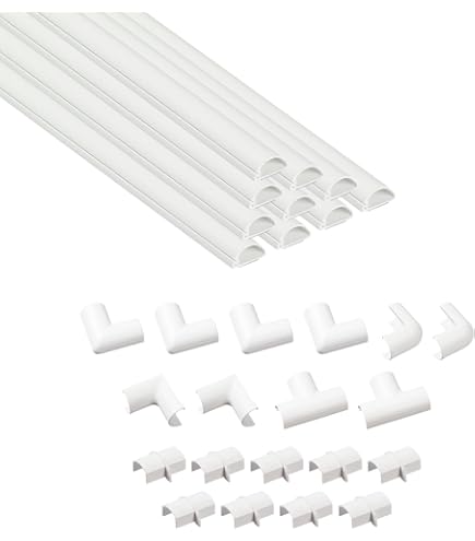 Jandei - 10 X Cable Hose White 32 Mm