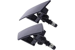 Xuniu Car Izquierda Derecha Faro Derecho Boquilla de rociador de Agua para Citroen C4 Faros Lavadora de Limpieza